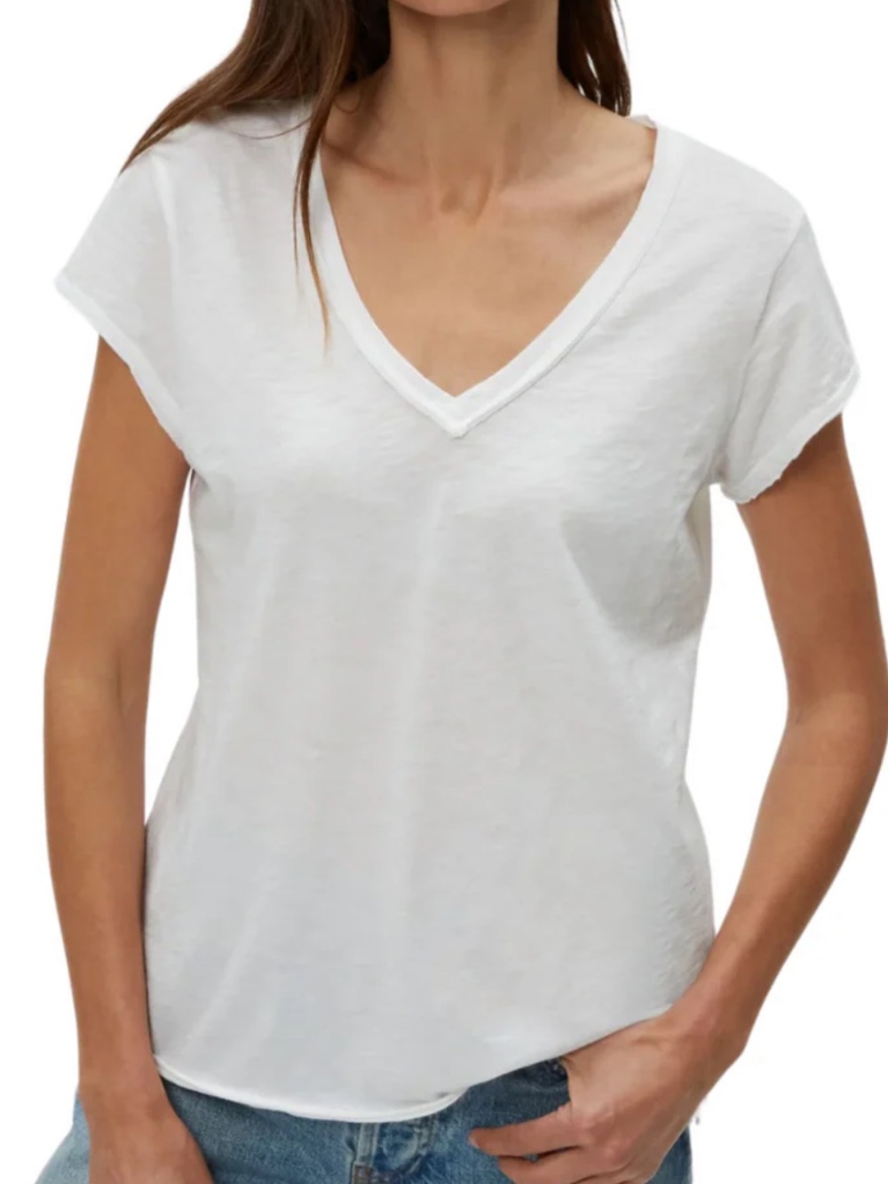 Michael Stars Baxter V-neck T-shirt OS